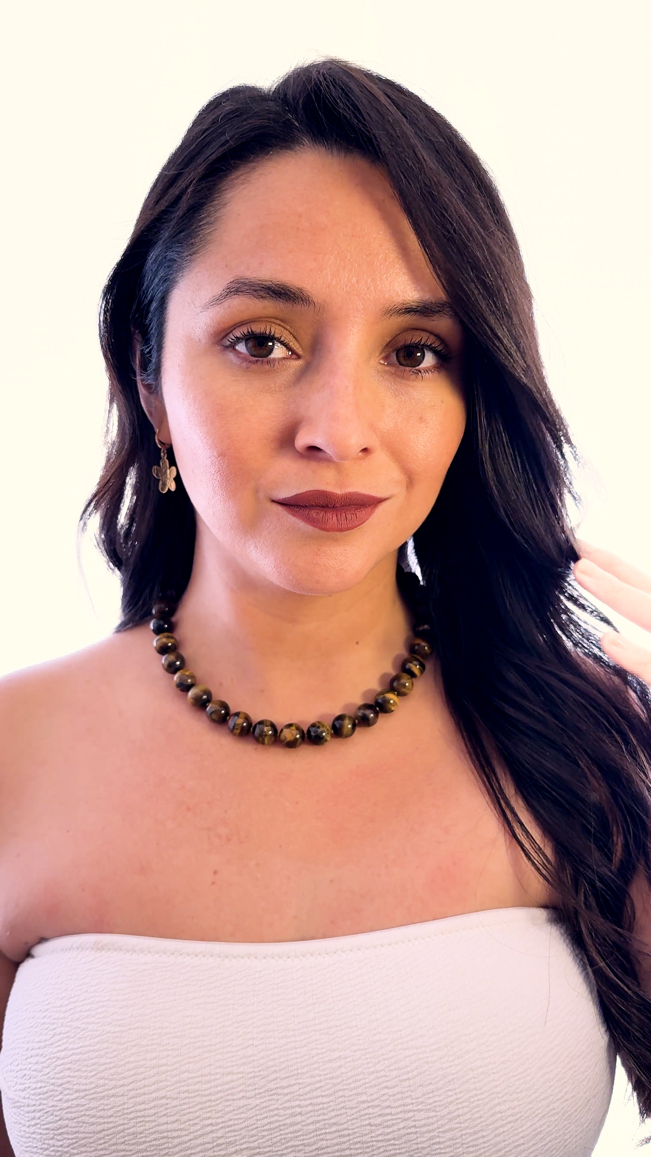 Collar Tiger’s Eye|Ojo de Tigre Natural