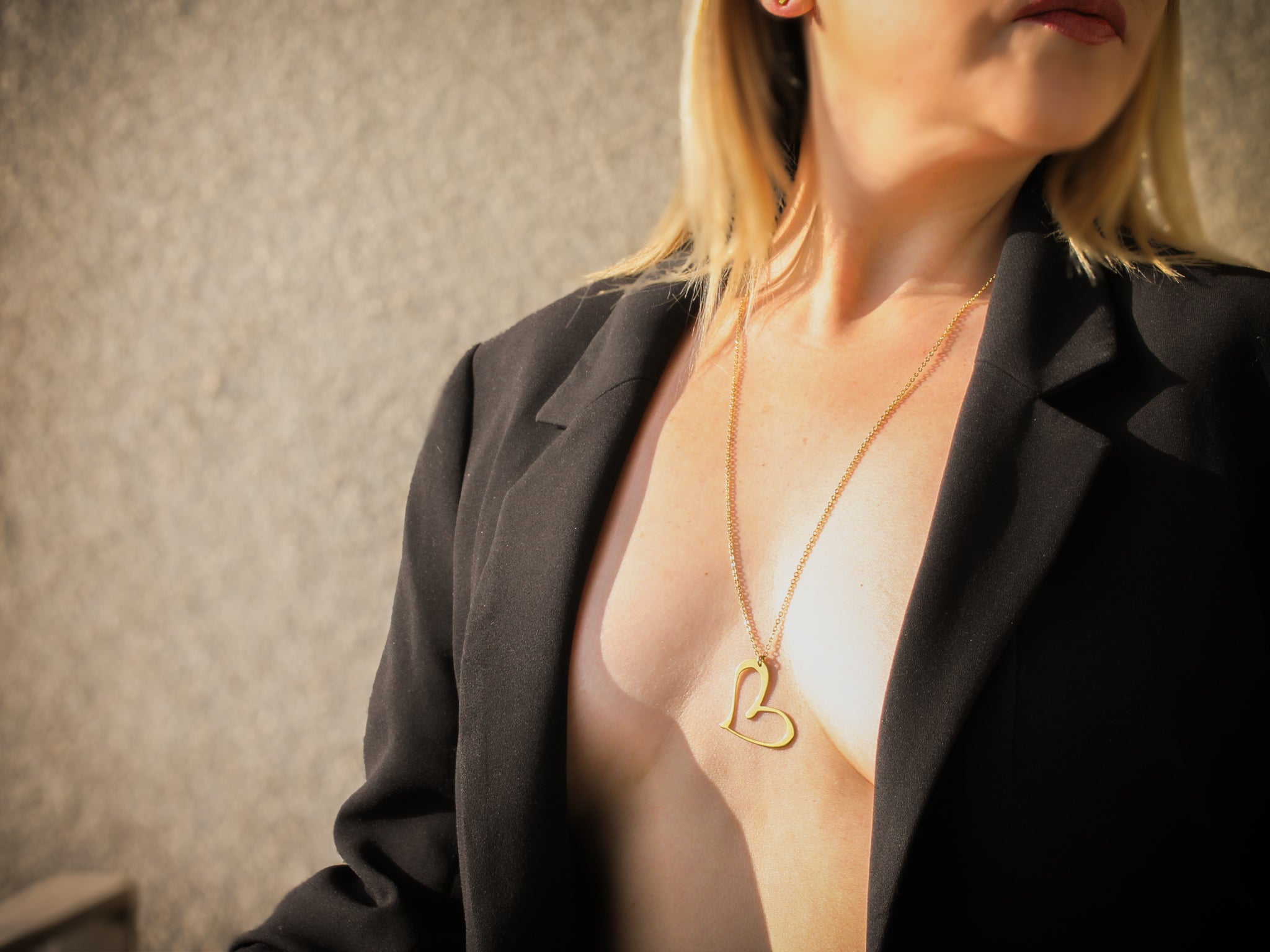 Collar Golden Heart