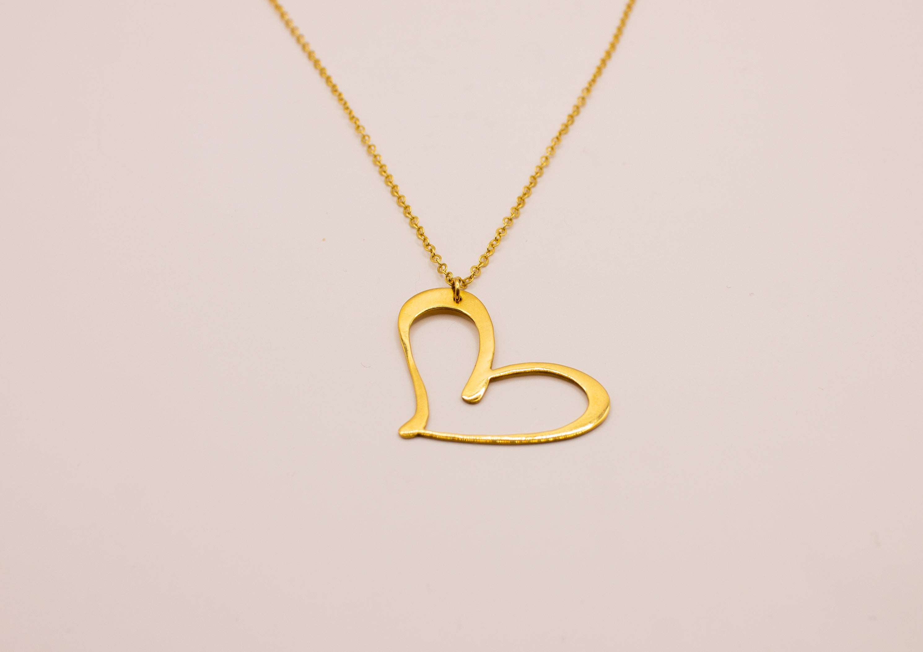 Collar Golden Heart